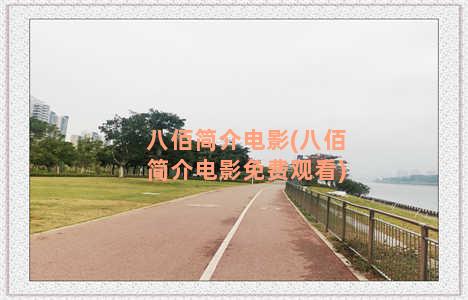 八佰简介电影(八佰简介电影免费观看)